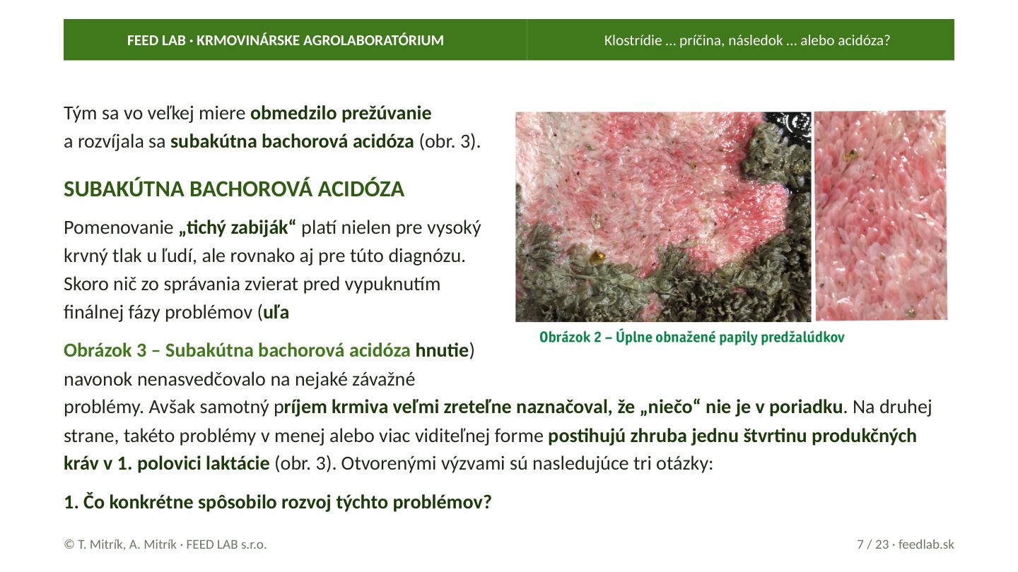 Klostrídie … príčina, následok … alebo acidóza? – strana 7