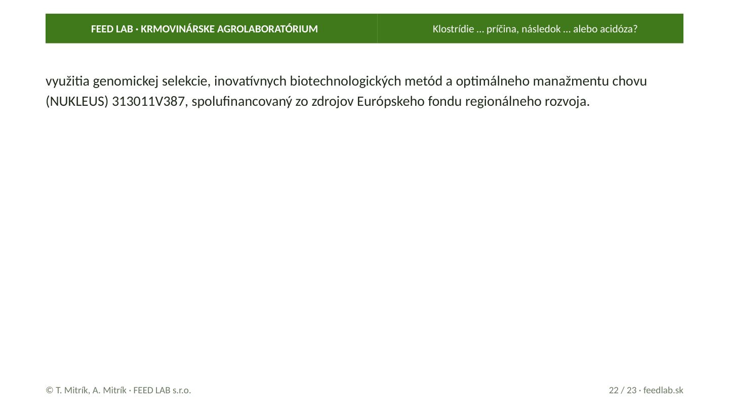 Klostrídie … príčina, následok … alebo acidóza? – strana 22