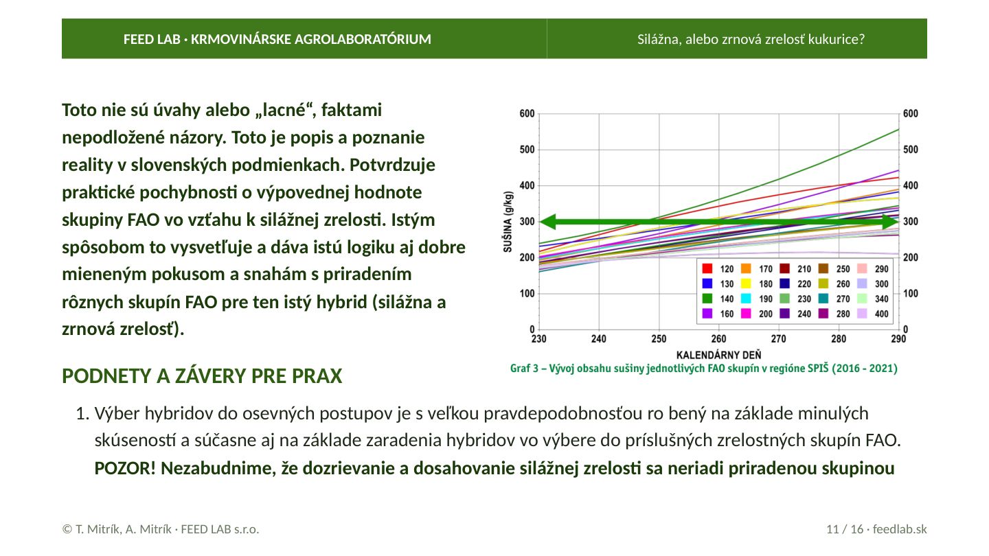 Silážna, alebo zrnová zrelosť kukurice? – strana 11