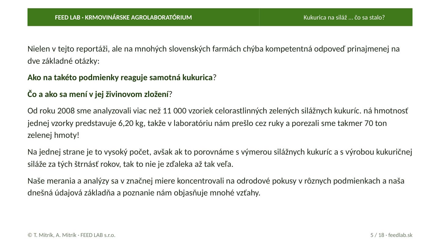 Kukurica na siláž … čo sa stalo? – strana 5