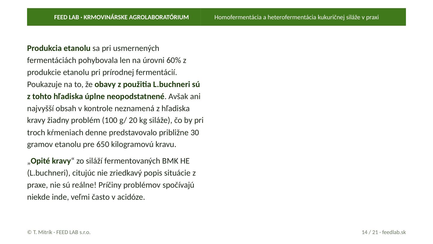 Homofermentácia a heterofermentácia kukuričnej siláže v praxi – strana 14