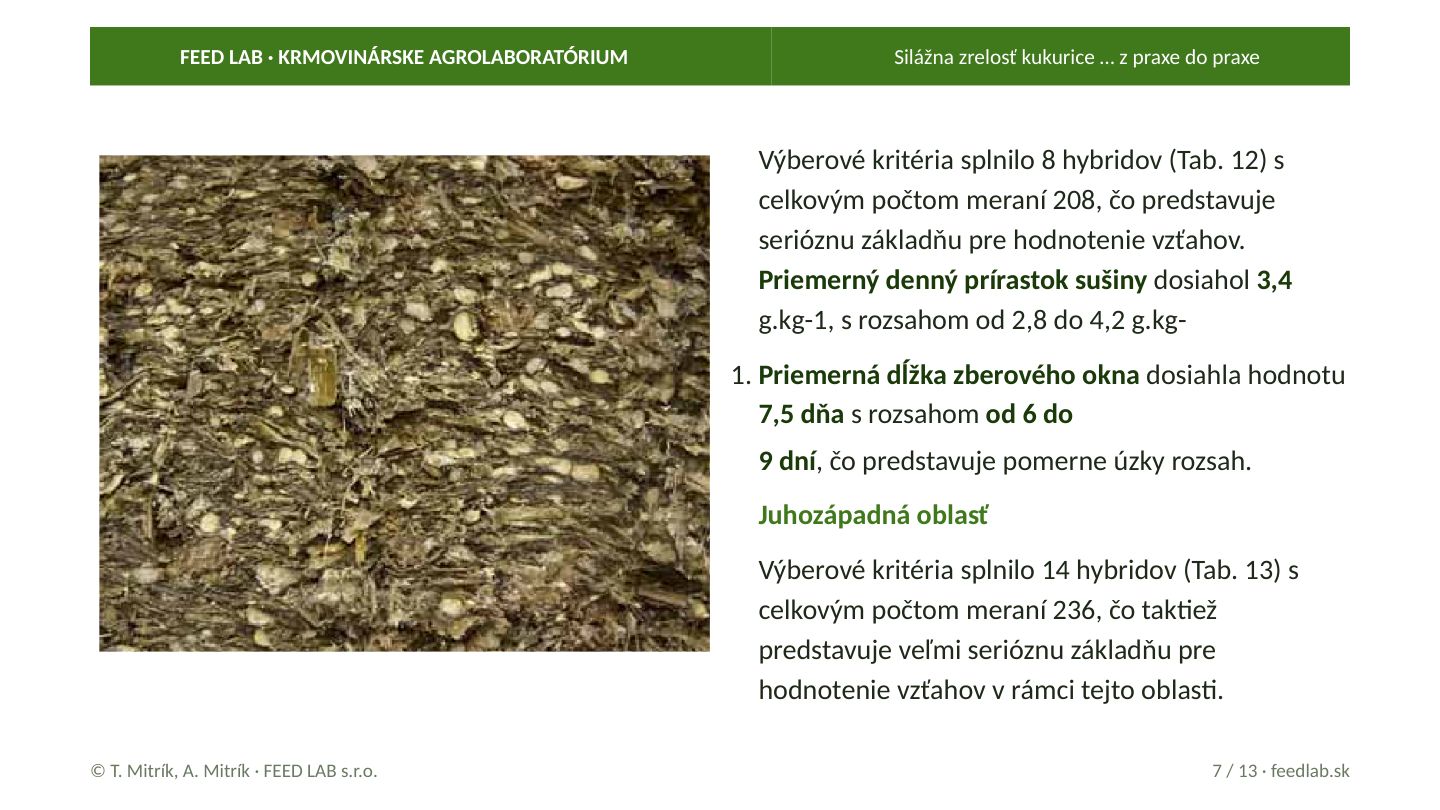 Silážna zrelosť kukurice … z praxe do praxe – strana 7
