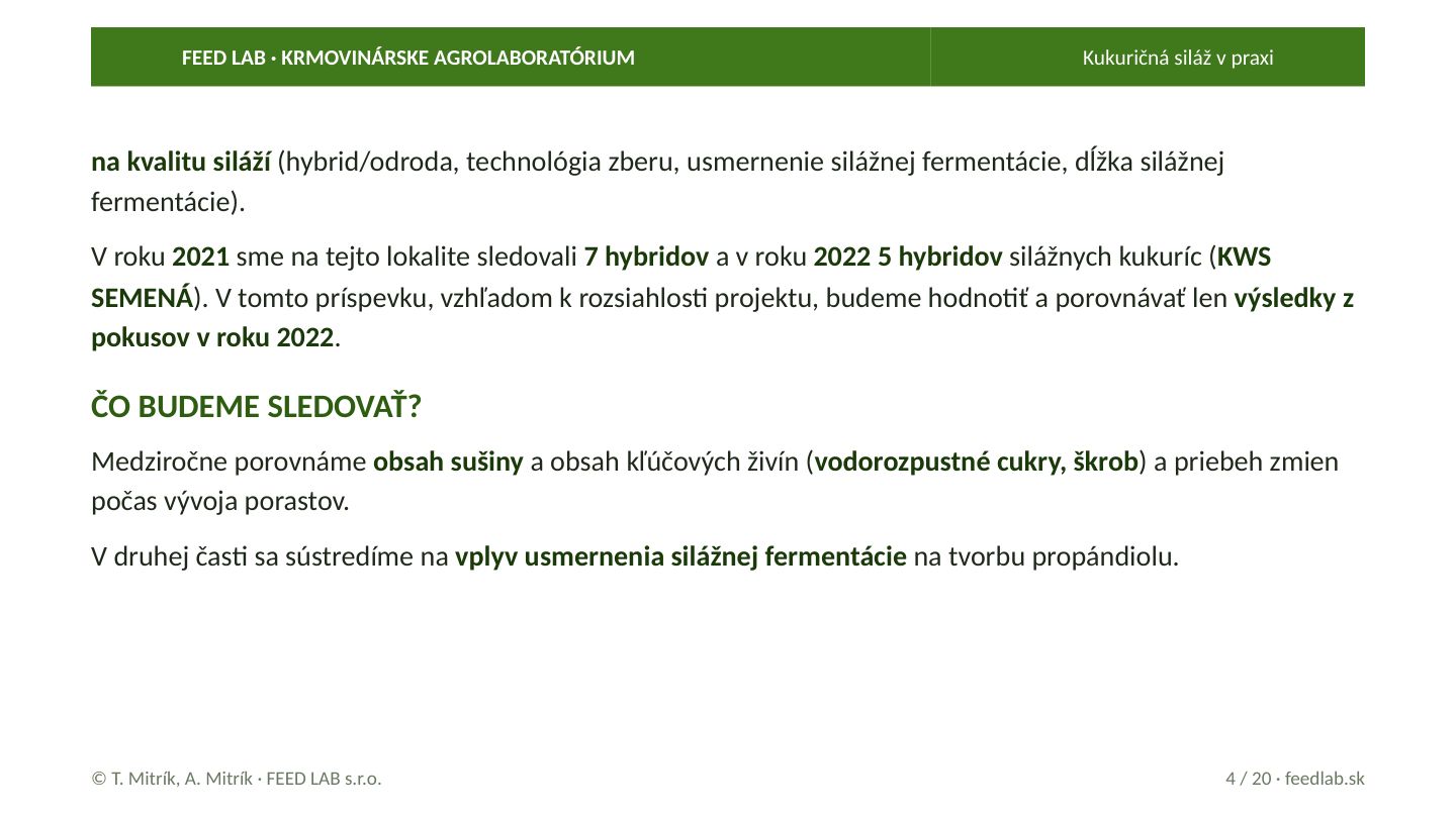 Kukuričná siláž v praxi – strana 4