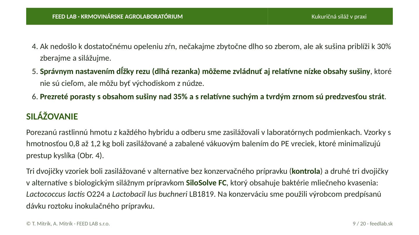 Kukuričná siláž v praxi – strana 9