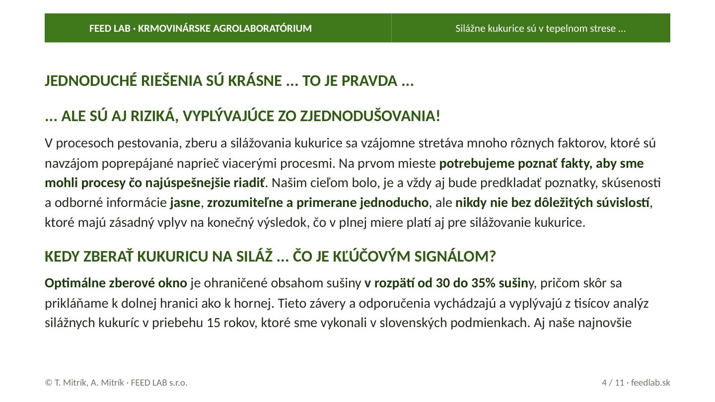 Silážne kukurice sú v tepelnom strese … – strana 4