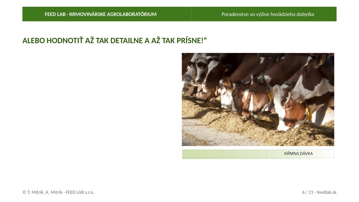 Poradenstvo vo výžive hovädzieho dobytka – strana 6