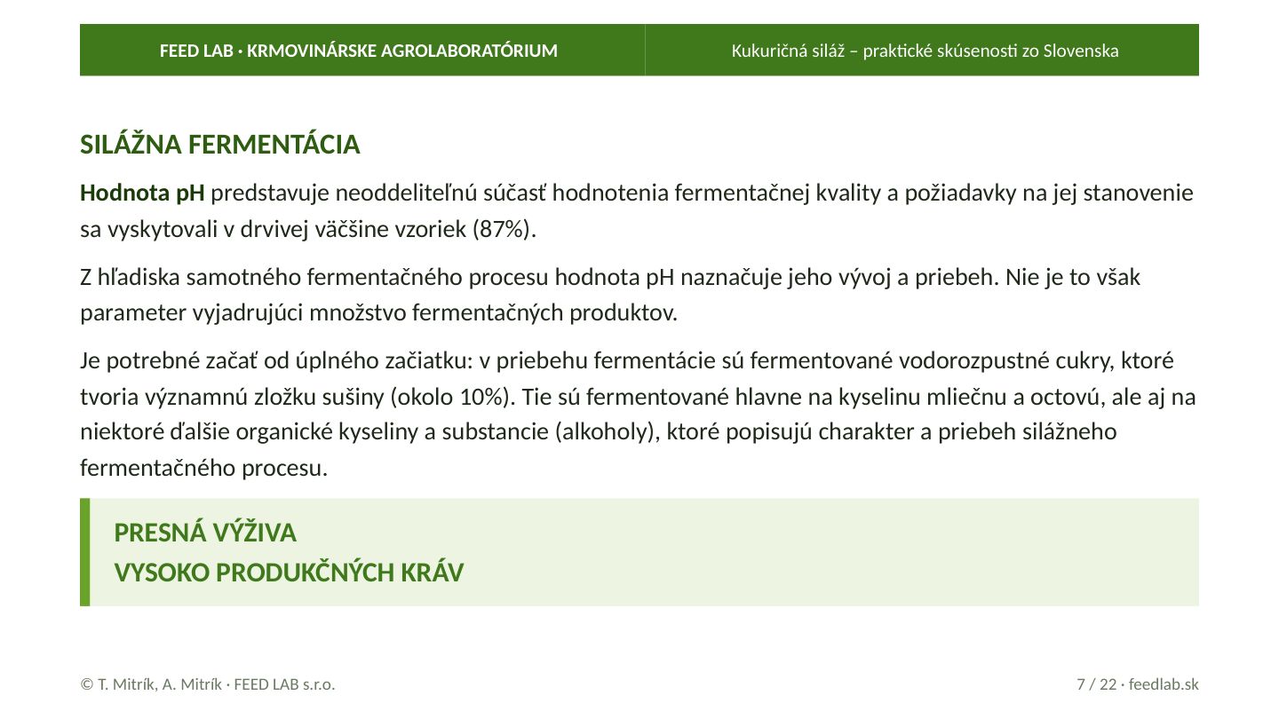 Kukuričná siláž – praktické skúsenosti zo Slovenska – strana 7